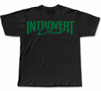 Introvert Club oversize baskılı tişört — CUCIWEAR streetwear