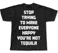 YOU'RE NOT TEQUILA oversize baskılı tişört — CUCIWEAR streetwear