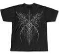 Eyes Cyber oversize grafik baskılı tişört — CUCIWEAR streetwear
