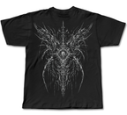 Eyes Cyber oversize grafik baskılı tişört — CUCIWEAR streetwear