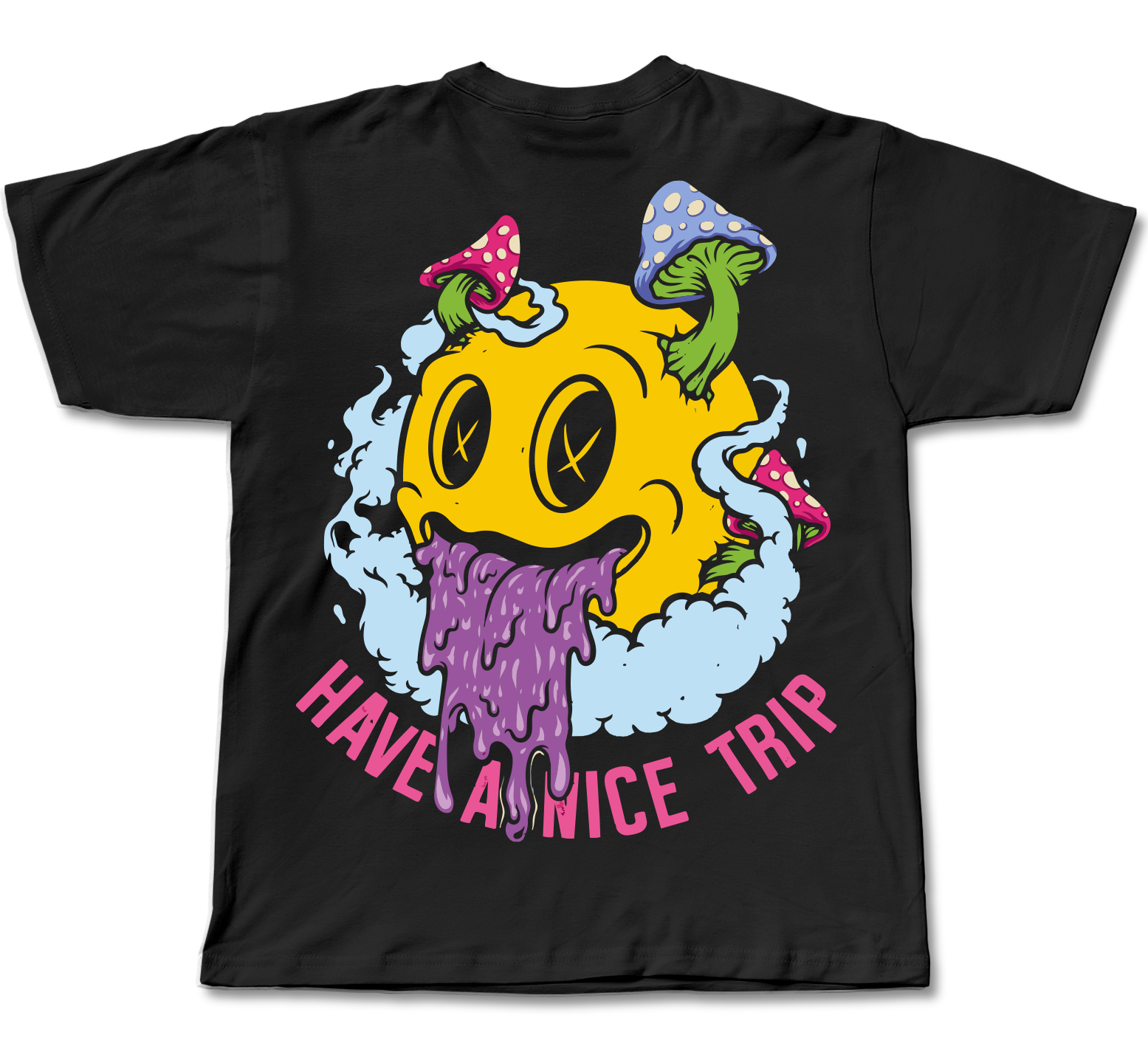 Have A Nice Trip oversize baskılı tişört — CUCIWEAR streetwear